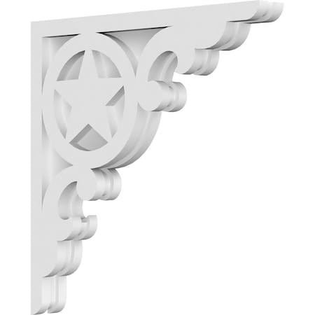 Ekena Millwork Austin Architectural Grade PVC Corbel, 1 7/8"W X 16"D X 16"H CORP01X16X16AU